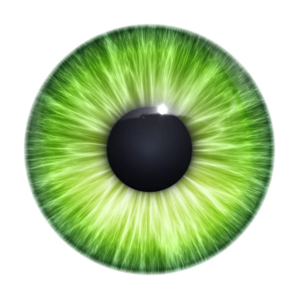 Zelené oko — Stock fotografie