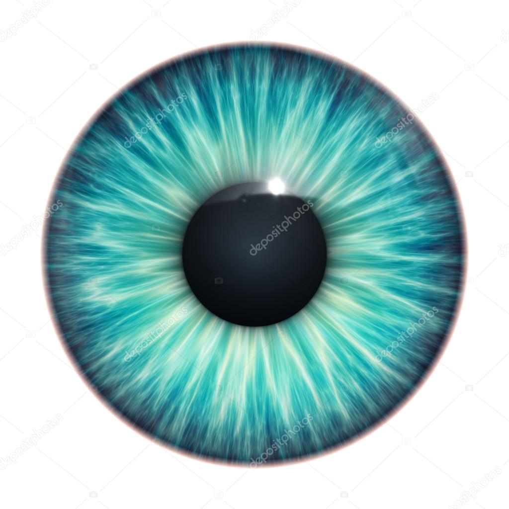Turquoise eye