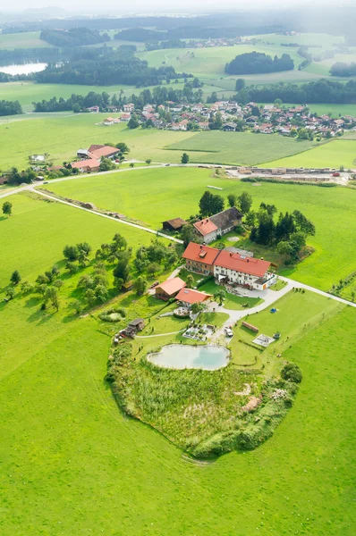 Bavyera üzerinde uçuş — Stok fotoğraf
