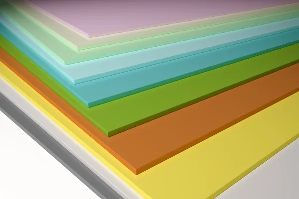 Colorful plain chipboard — Stock Image Colorful plain chipboard Stock Image