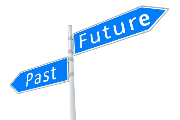 Past - future — Stock Photo, Image