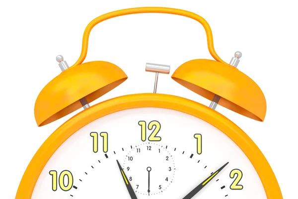 Reloj despertador naranja — Foto de Stock