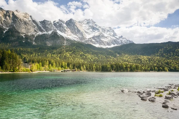 Eibsee Zugspitze — Stock Photo, Image