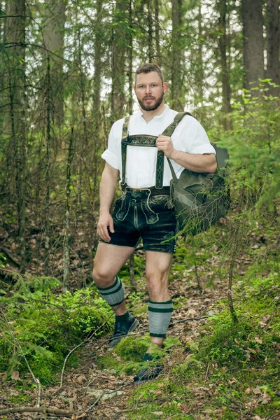 Ein traditioneller bayerischer Mann — Stockfoto