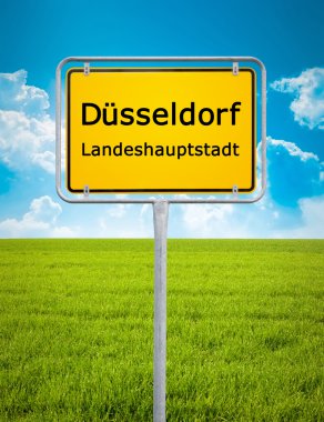 Düsseldorf şehir işareti