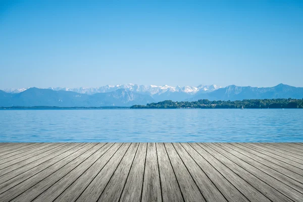 Lago Starnberg na Alemanha — Fotografia de Stock