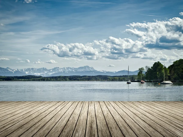 Zugspitze i Bayern — Stockfoto