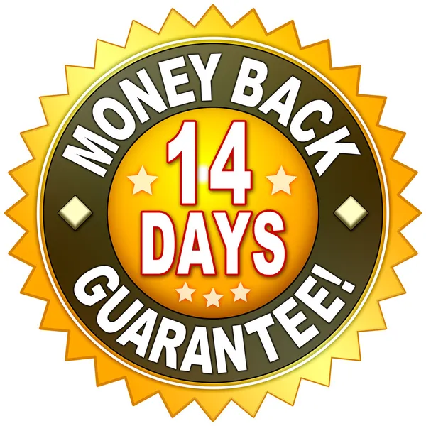 Money back guarantee — Stock Photo, Image