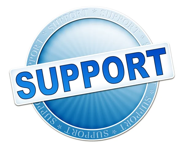 Support button — Stock Photo, Image