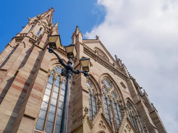 Een Afbeelding Van Kerk Saint Etienne Mulhouse Frankrijk — Stockfoto