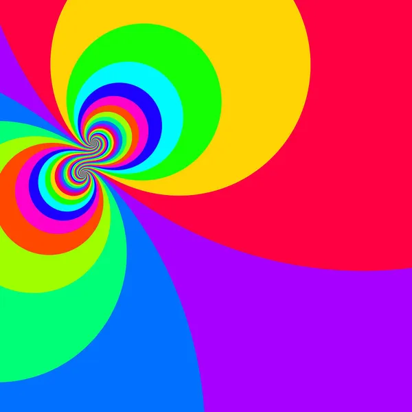Illustration 70S Style Pattern Swirl Background — Stock Photo, Image