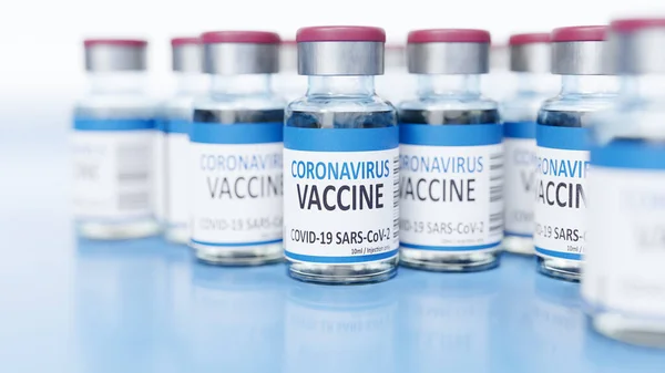 Corona Virus Vaccine Booster Doses Illustration — Stock Photo, Image