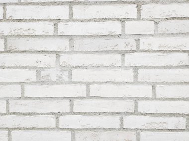 Tuğla duvar beyaz arkaplan resmi