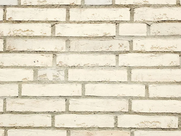 Image Brick Wall White Background — Stock Photo, Image