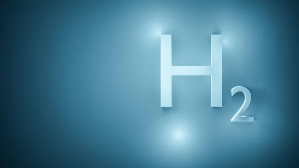 Background Sign Hydrogen Energy Illustration — Stock Photo, Image