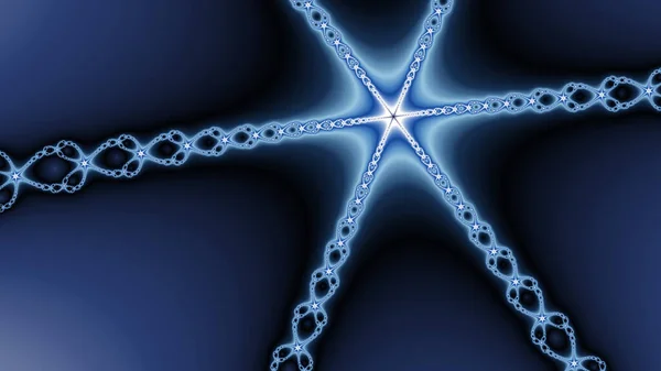 Eine Illustration Eines Schönen Mandelbrot Gesetzt Fraktalen Hintergrund — Stockfoto