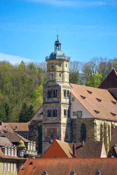 Image Michaels Church Schwaebisch Hall South Germany — Fotografia de Stock