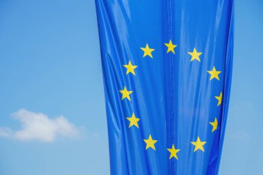 An image of a European union flag with space for your content
