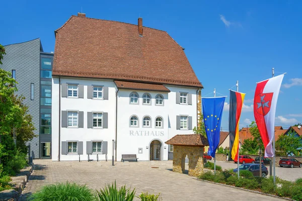 Image Town Hall Eschbach South Germany — стоковое фото