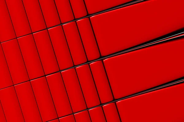 Иллюстрация Красного Фона Прямоугольных Областей — стоковое фото