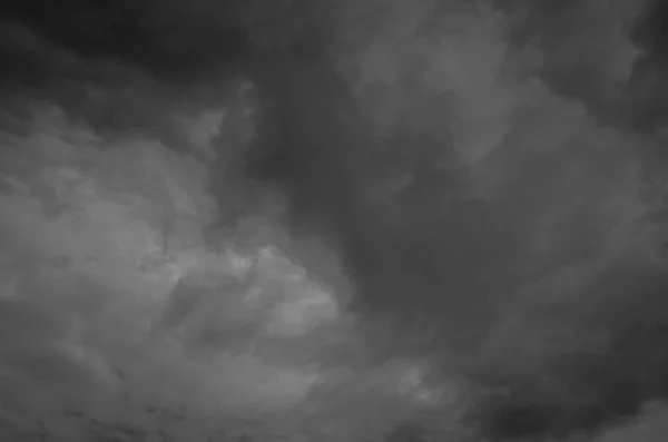 Image Overcast Clouds Sky Atormy Weather Background — Photo