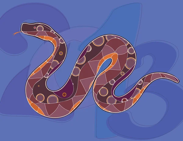 Serpent — Image vectorielle