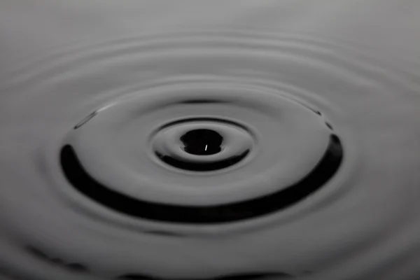 Круги на воде — стоковое фото
