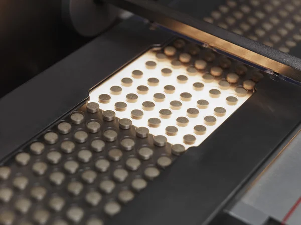 Pills production Line — Stock Photo, Image