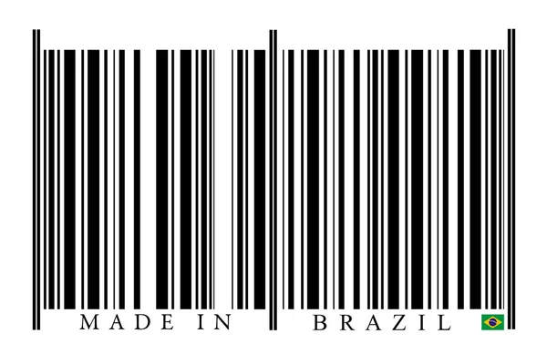 Brasilianischer Strichcode — Stockfoto
