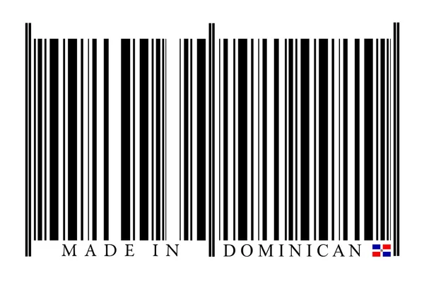 República Dominicana código de barras — Fotografia de Stock