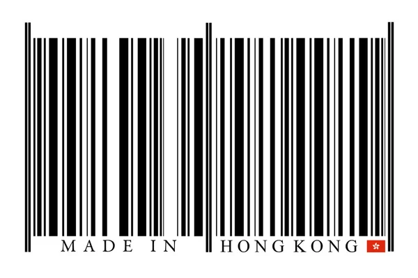 Hong kong čárový kód — Stock fotografie