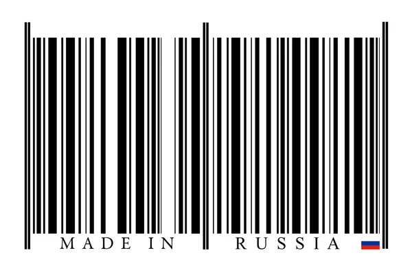 Russia Barcode — Stock Photo, Image