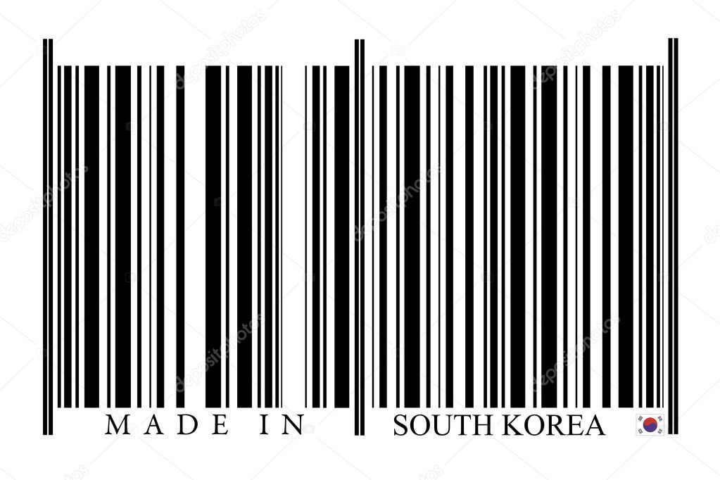 Republic of Korea Barcode
