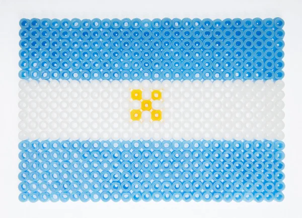 Argentinische Flagge — Stockfoto