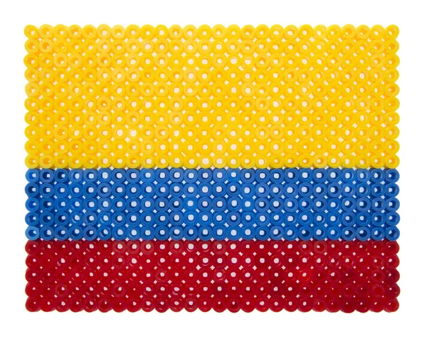 Bandeira colombiana — Fotografia de Stock