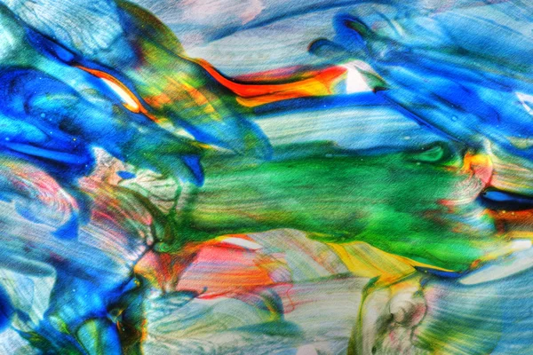 Detalle de la pintura acuarela abstracta — Foto de Stock