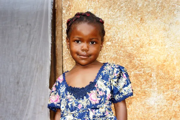 Sweet little African girl — Stock Photo, Image