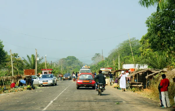 Afrikanische Straßenhändler — Stockfoto