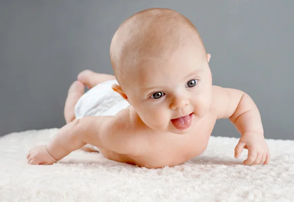 Rollendes Baby — Stockfoto