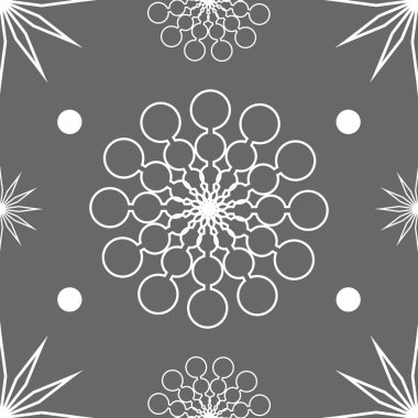 koyu gri üzerinde sorunsuz soyut yıldız