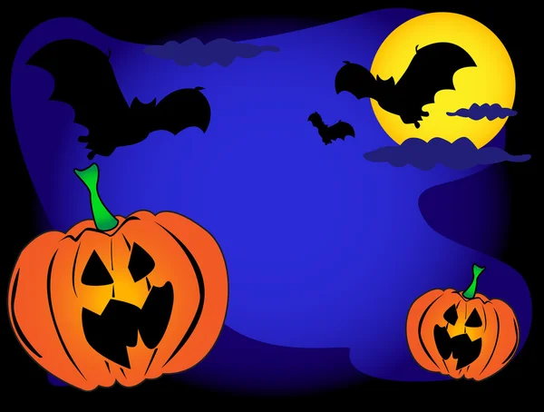 Fundo de Halloween — Vetor de Stock