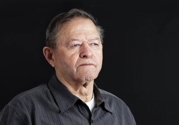 Sad senior man — Stock Photo, Image