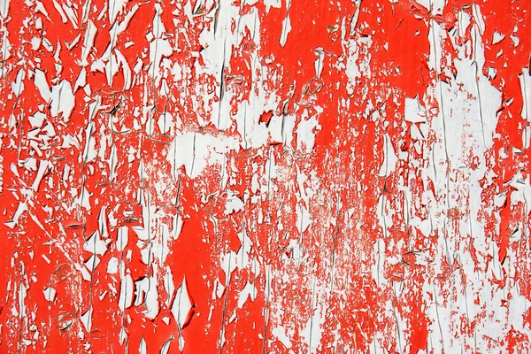 Peeling rödfärg bakgrund — Stockfoto