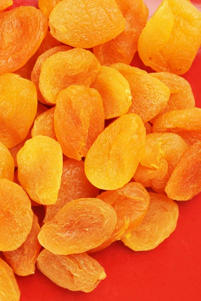 Heap of dried apricots — Stock Photo, Image