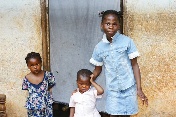 Three African sisters — Stock Photo, Image