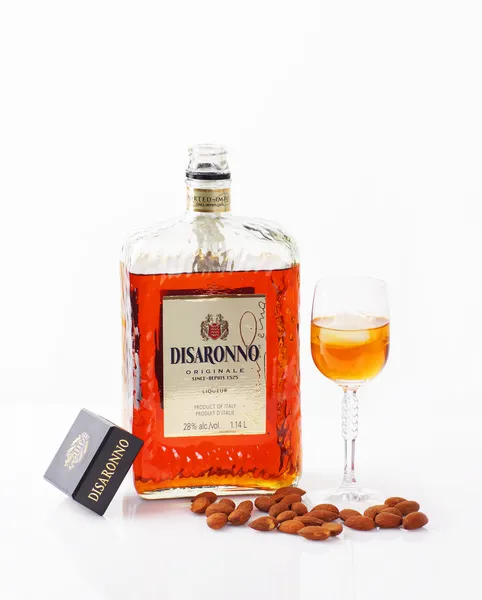 Amaretto liquor — Stock Photo, Image
