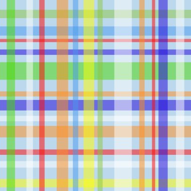 Dikişsiz kareli desen-mavi