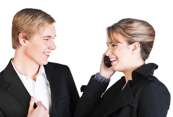 Dos sonrisas — Foto de Stock