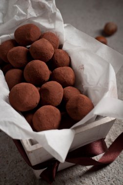 çikolata truffles