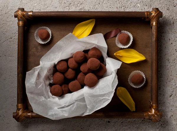 Chokladtryfflar — Stockfoto